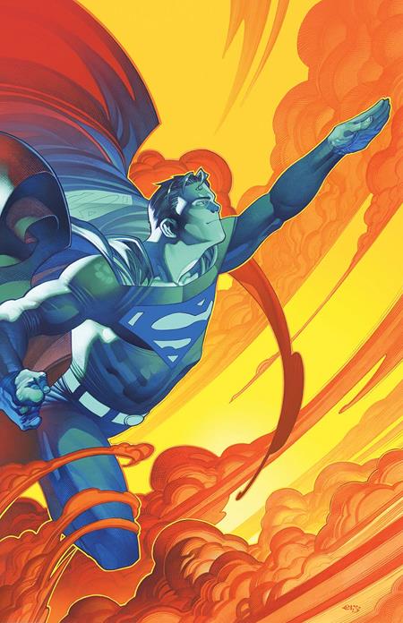 SUPERMAN #35 COVER E CHRIS STEVENS CARD STOCK VARIANT (DC K.O.)