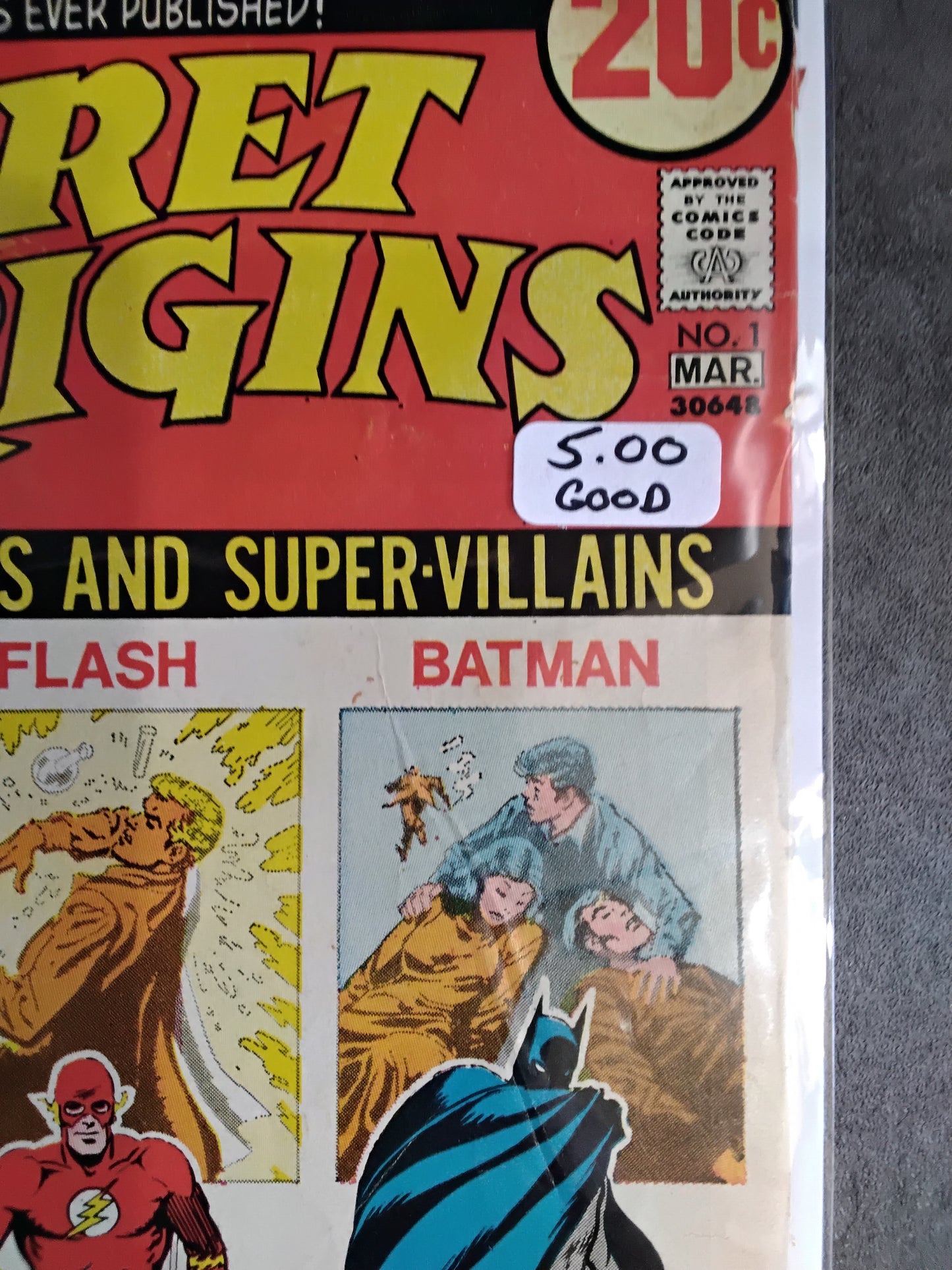 Secret Origins Vol 1 #1