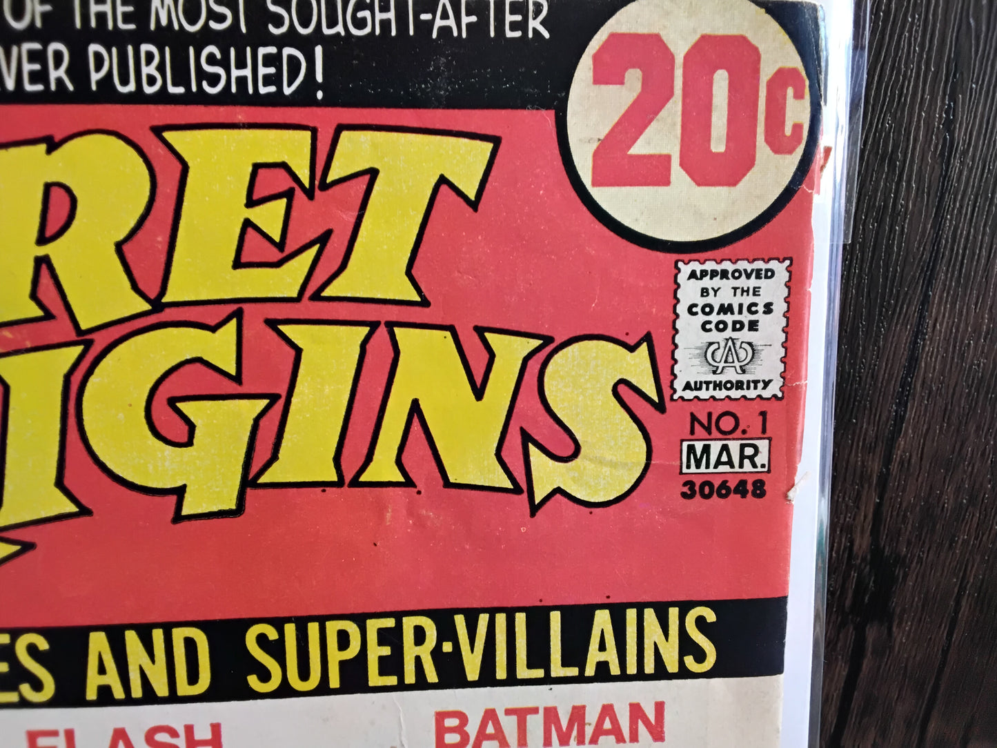 Secret Origins Vol 1 #1