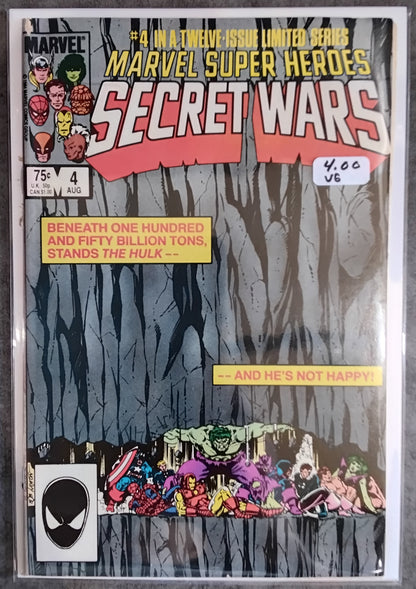 Secret Wars Vol 1 #04 (VG)