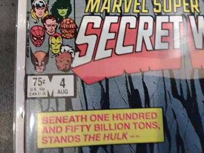 Secret Wars Vol 1 #04 (VG)