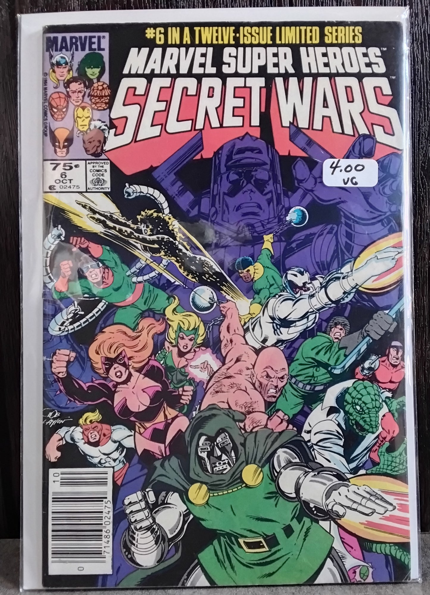 Secret Wars Vol. 1 #06 Newsstand Edition