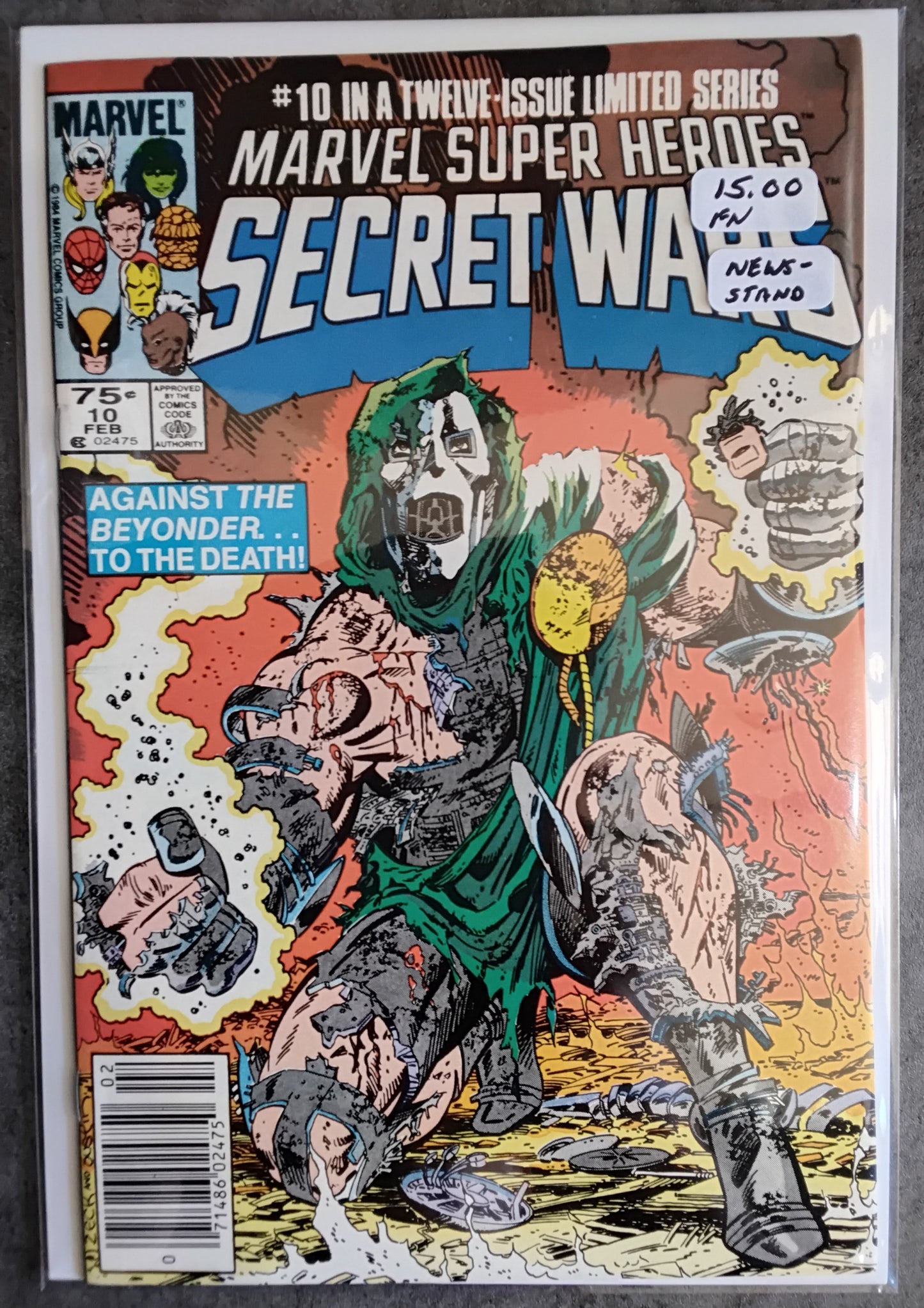 Secret Wars Vol 1 #10 (FN) Newsstand Edition