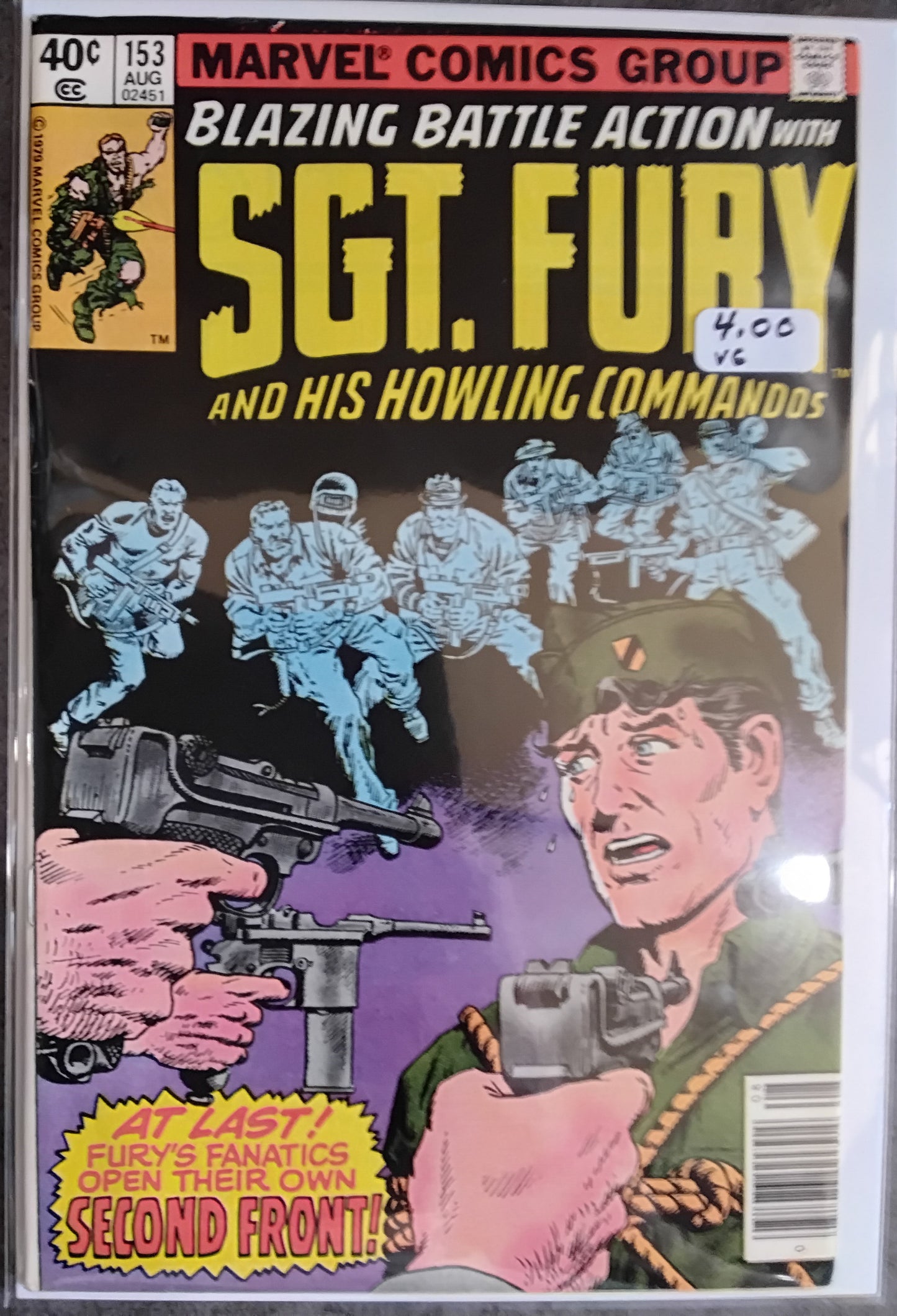 Sgt. Fury And His Howling Commandos #153 Newsstand Edition (VG)