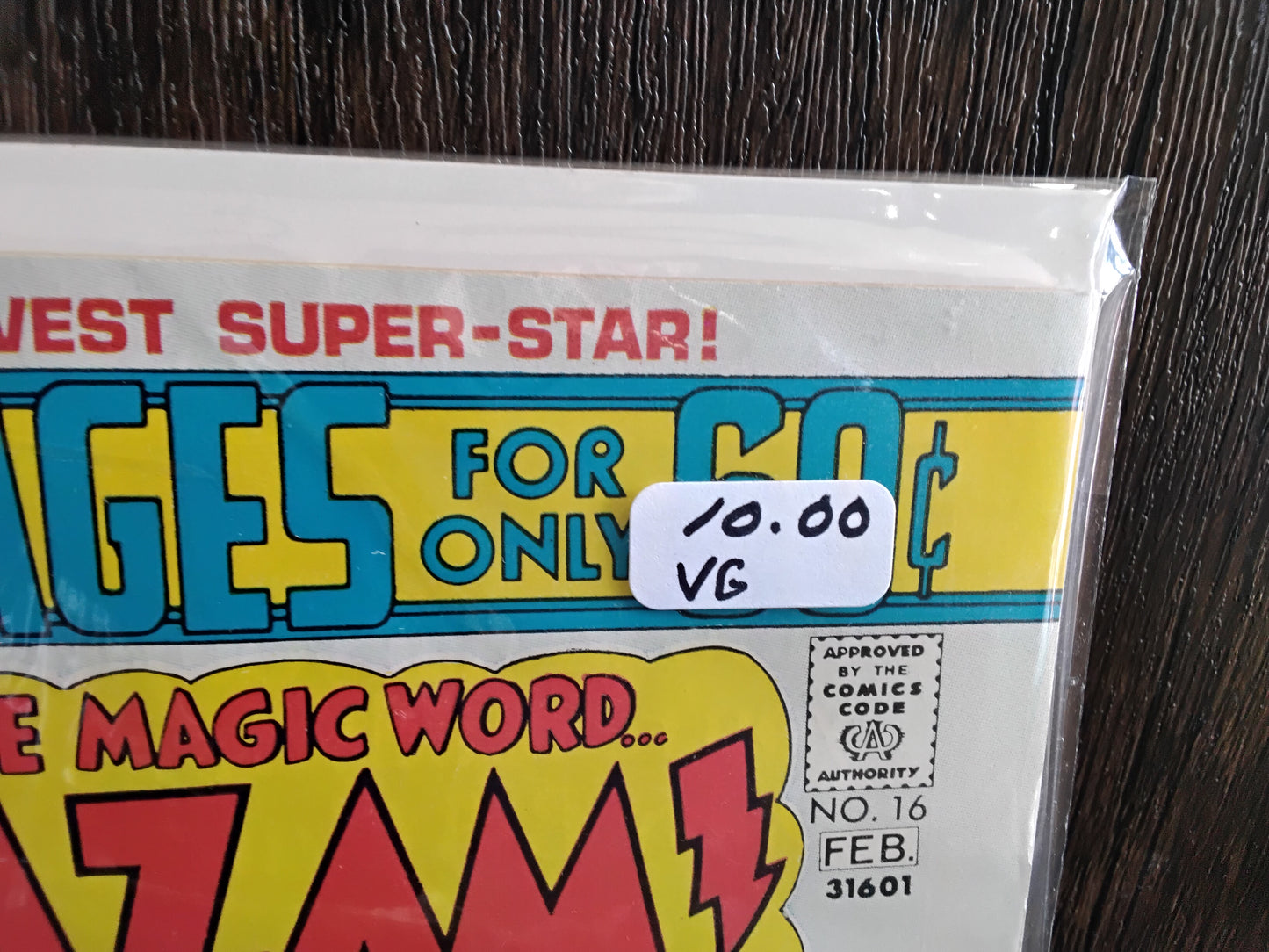 Shazam! Vol 1 #16 (VG)