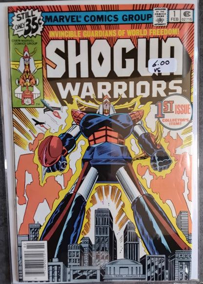 Shogun Warriors #01 Newsstand Edition