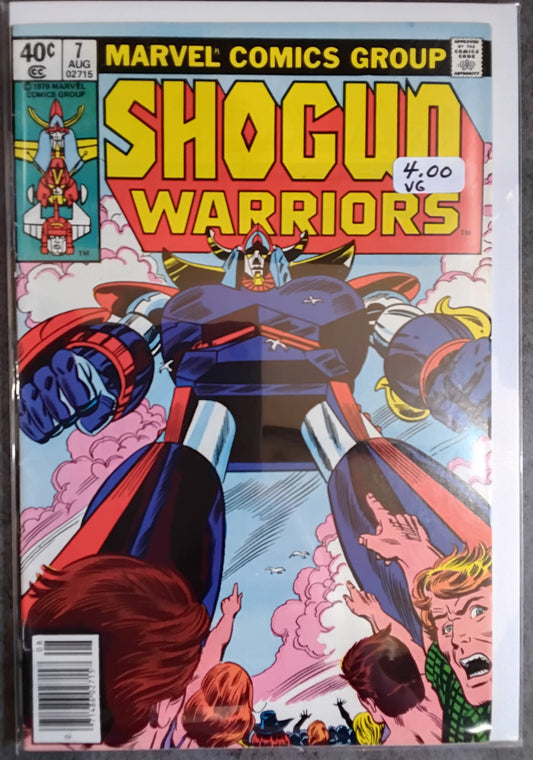 Shogun Warriors #07 Newsstand Edition