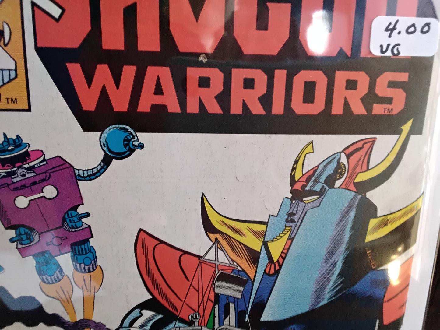 Shogun Warriors #08 Newsstand Edition