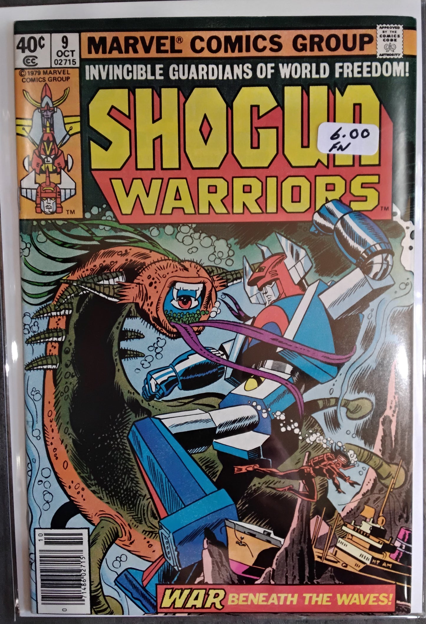 Shogun Warriors #09 Newsstand Edition