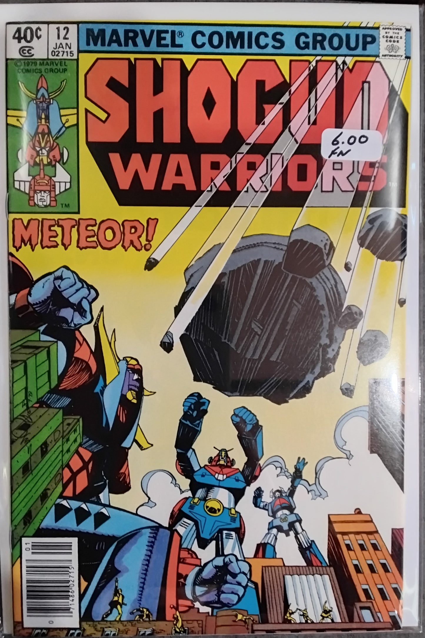 Shogun Warriors #12 Newsstand Edition