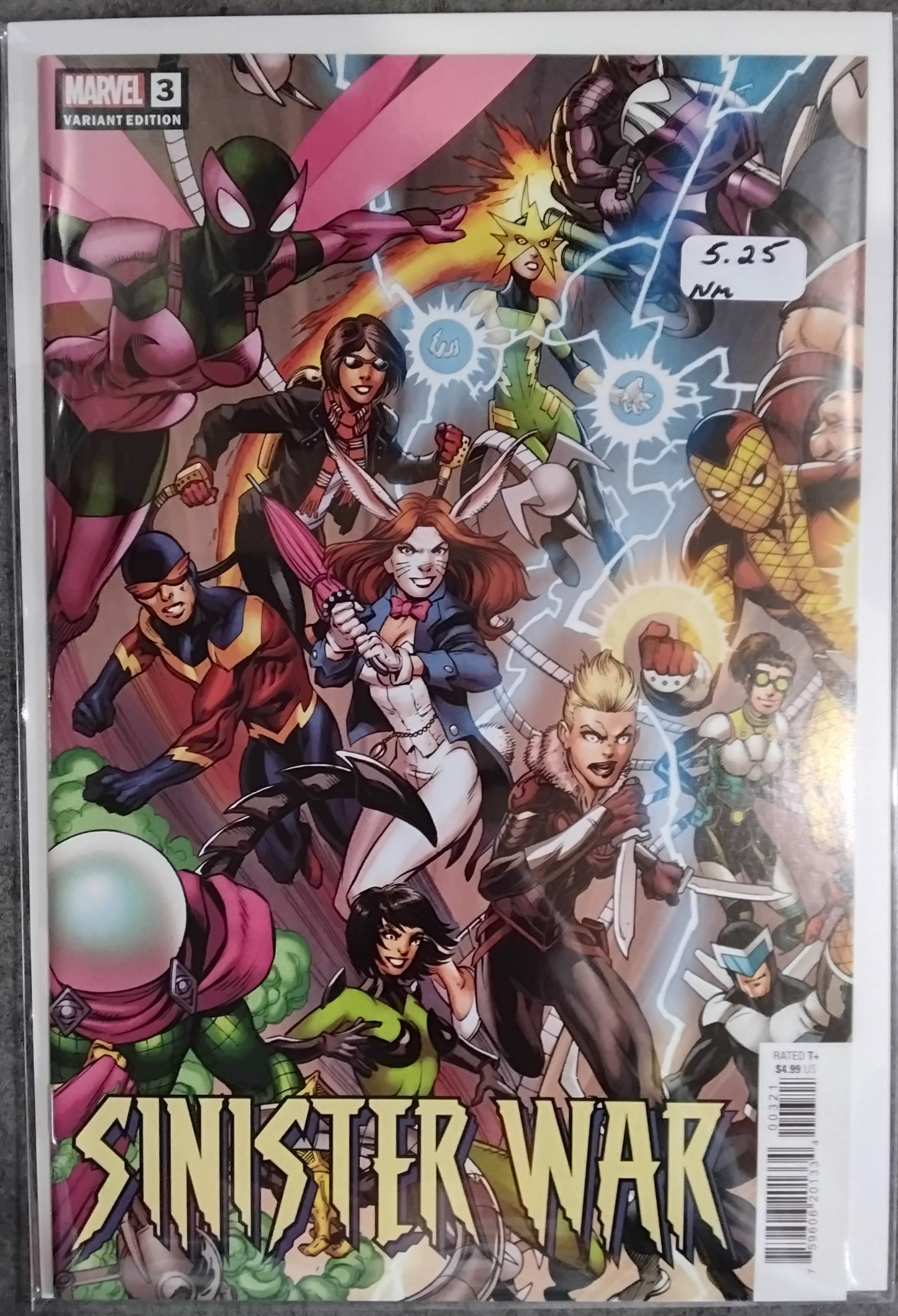 Sinister War #3 Mark Bagley Connecting Variant Cover