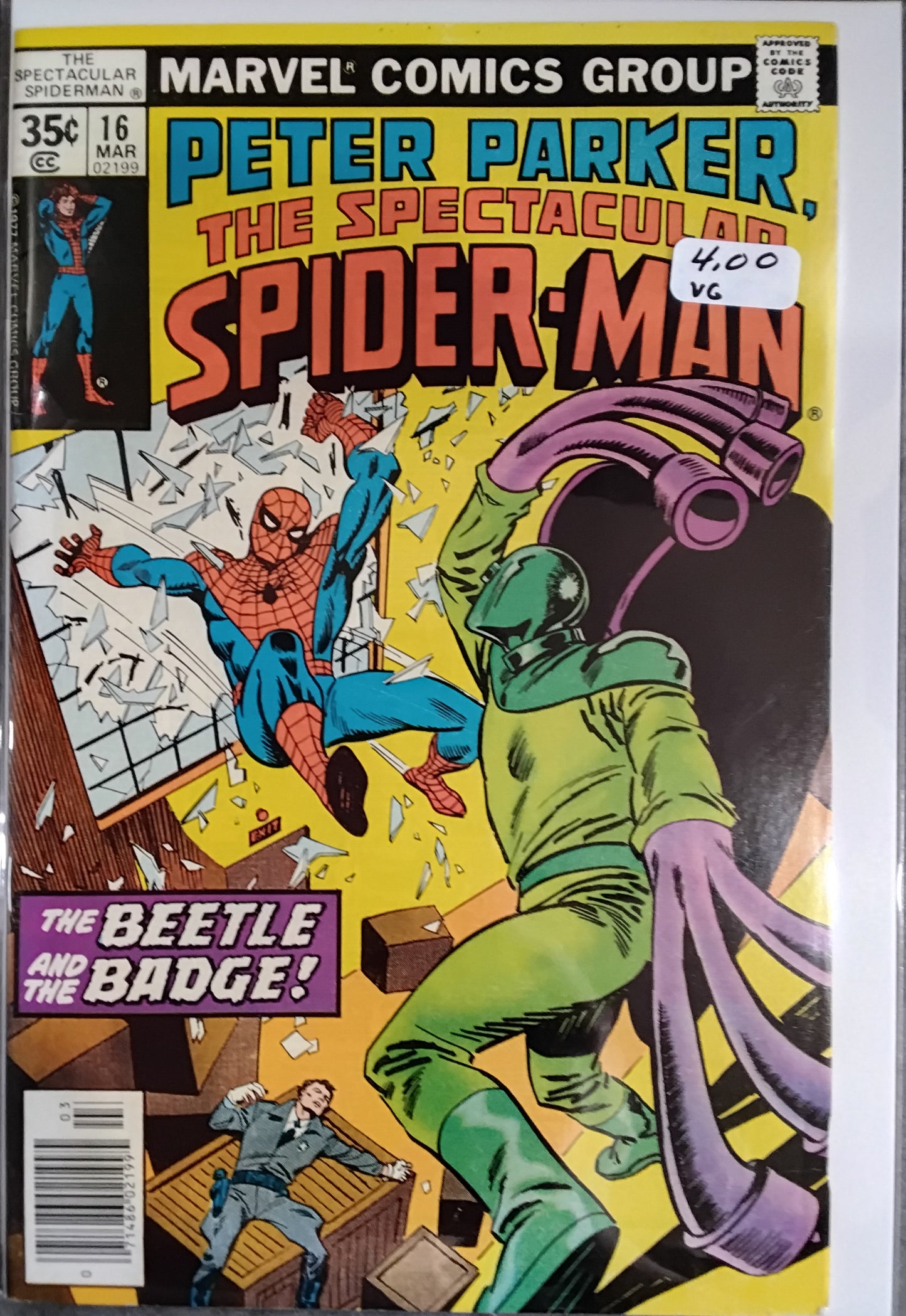 Spectacular Spider-Man Vol 1 #016 Newsstand Ed (VG)