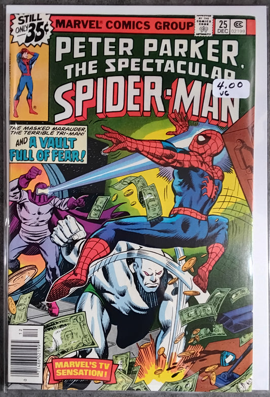 Spectacular Spider-Man Vol 1 #025 Newsstand Edition