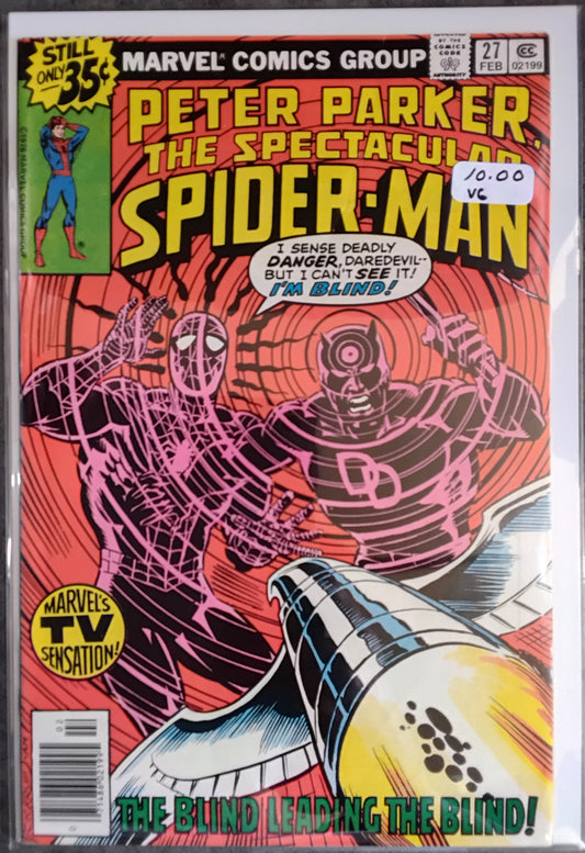 Spectacular Spider-Man Vol 1 #027 Newsstand Edition
