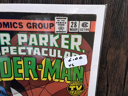 Spectacular Spider-Man Vol 1 #028 Newsstand Edition