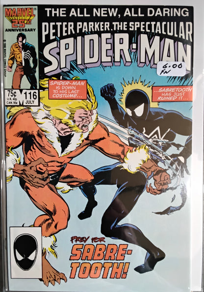 Spectacular Spider-Man Vol 1 #116 (Fine)