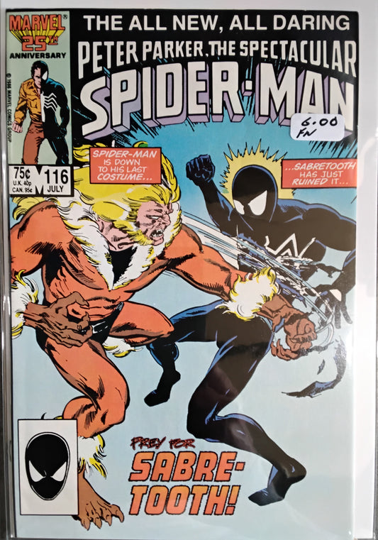 Spectacular Spider-Man Vol 1 #116 (Fine)