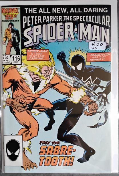 Spectacular Spider-Man Vol 1 #116 (Very Good)
