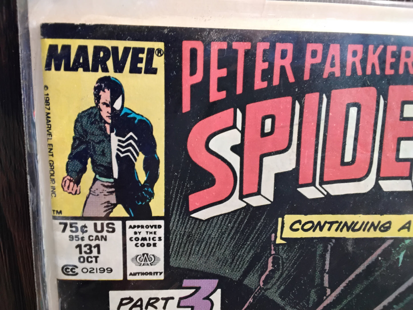 Spectacular Spider-Man Vol 1 #131 Newsstand Edition