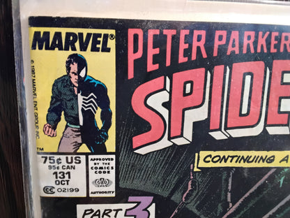 Spectacular Spider-Man Vol 1 #131 Newsstand Edition
