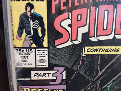 Spectacular Spider-Man Vol 1 #131 Newsstand Edition
