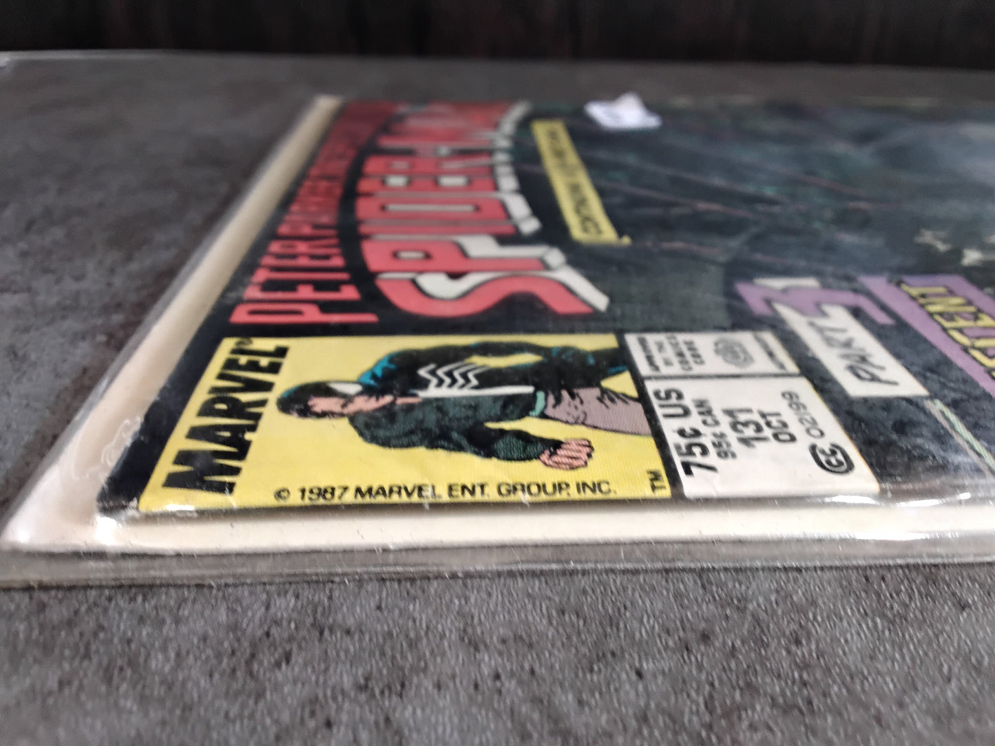 Spectacular Spider-Man Vol 1 #131 Newsstand Edition