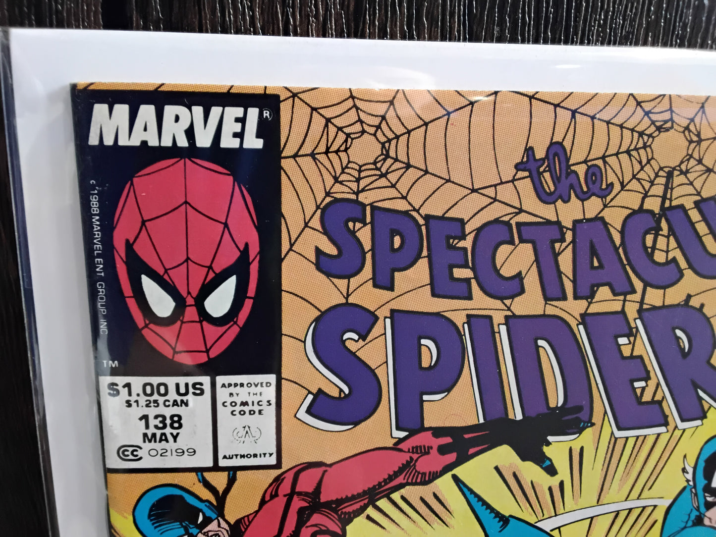 Spectacular Spider-Man Vol 1 #138 Newsstand Edition