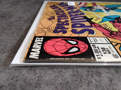 Spectacular Spider-Man Vol 1 #138 Newsstand Edition