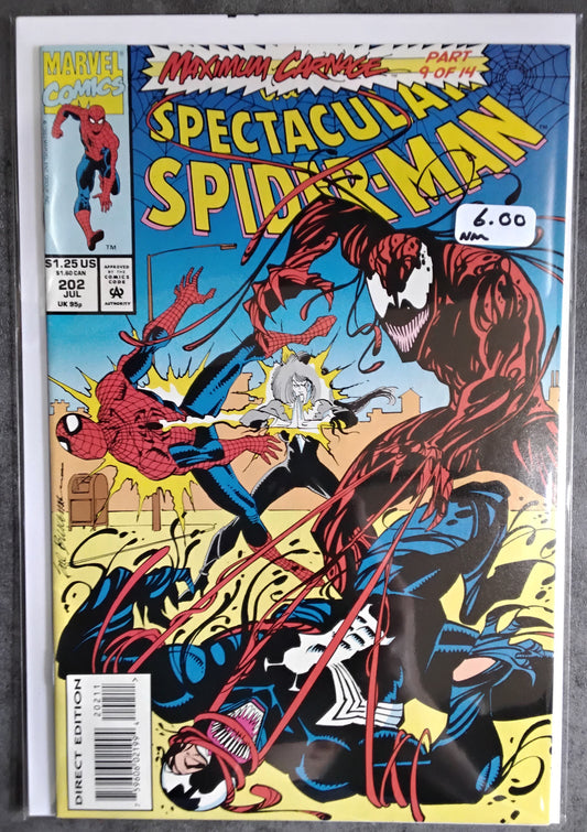 Spectacular Spider-Man Vol 1 #202 (NM)