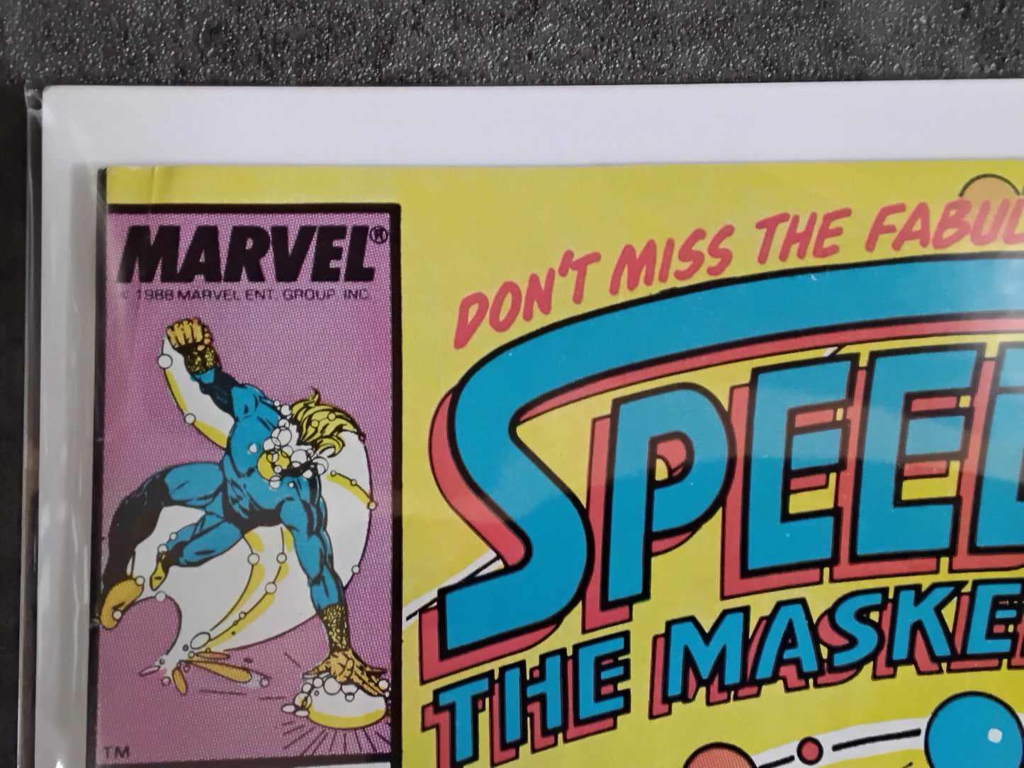 Speedball #01 Newsstand Edition