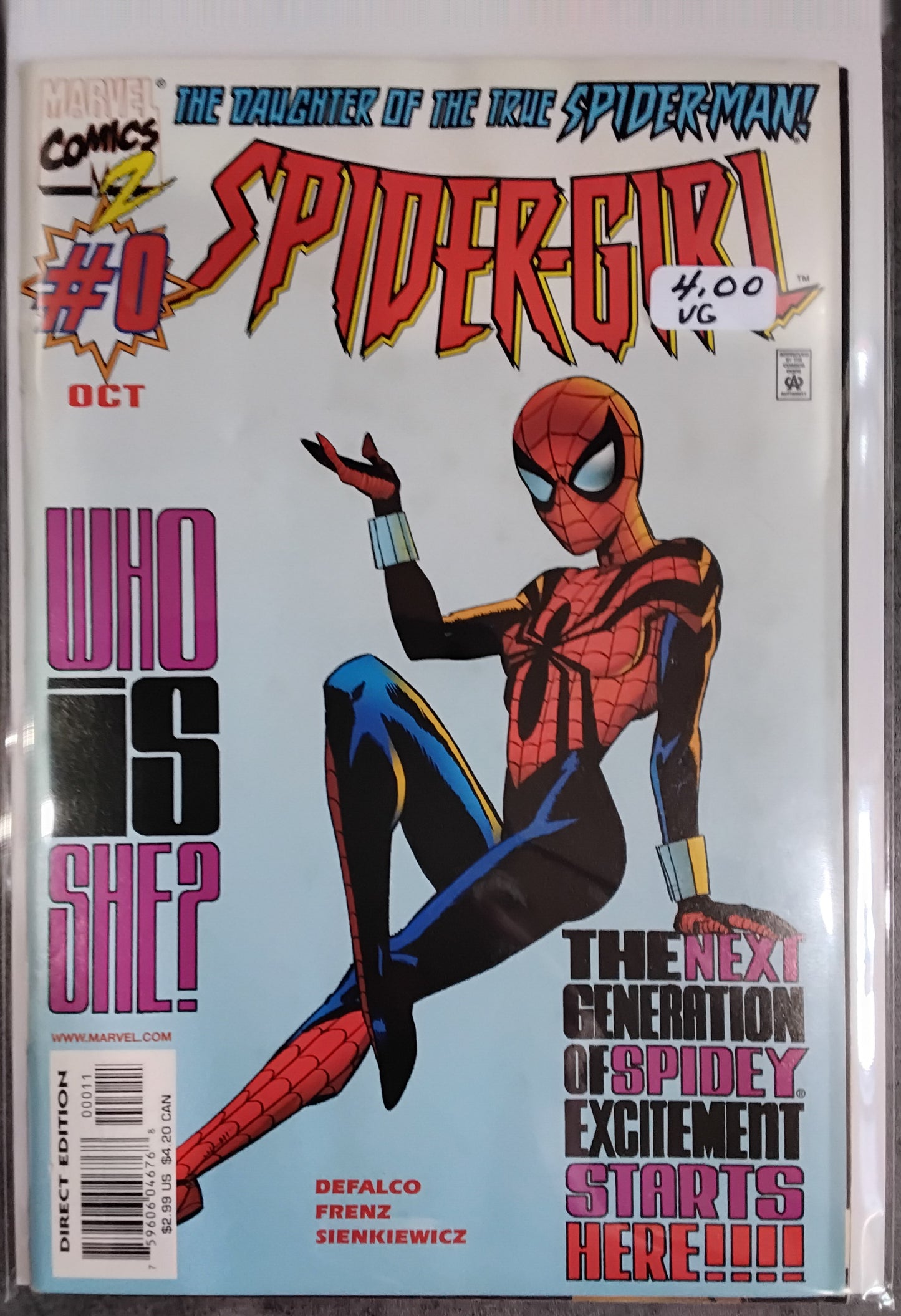 Spider-Girl Vol 1 #0