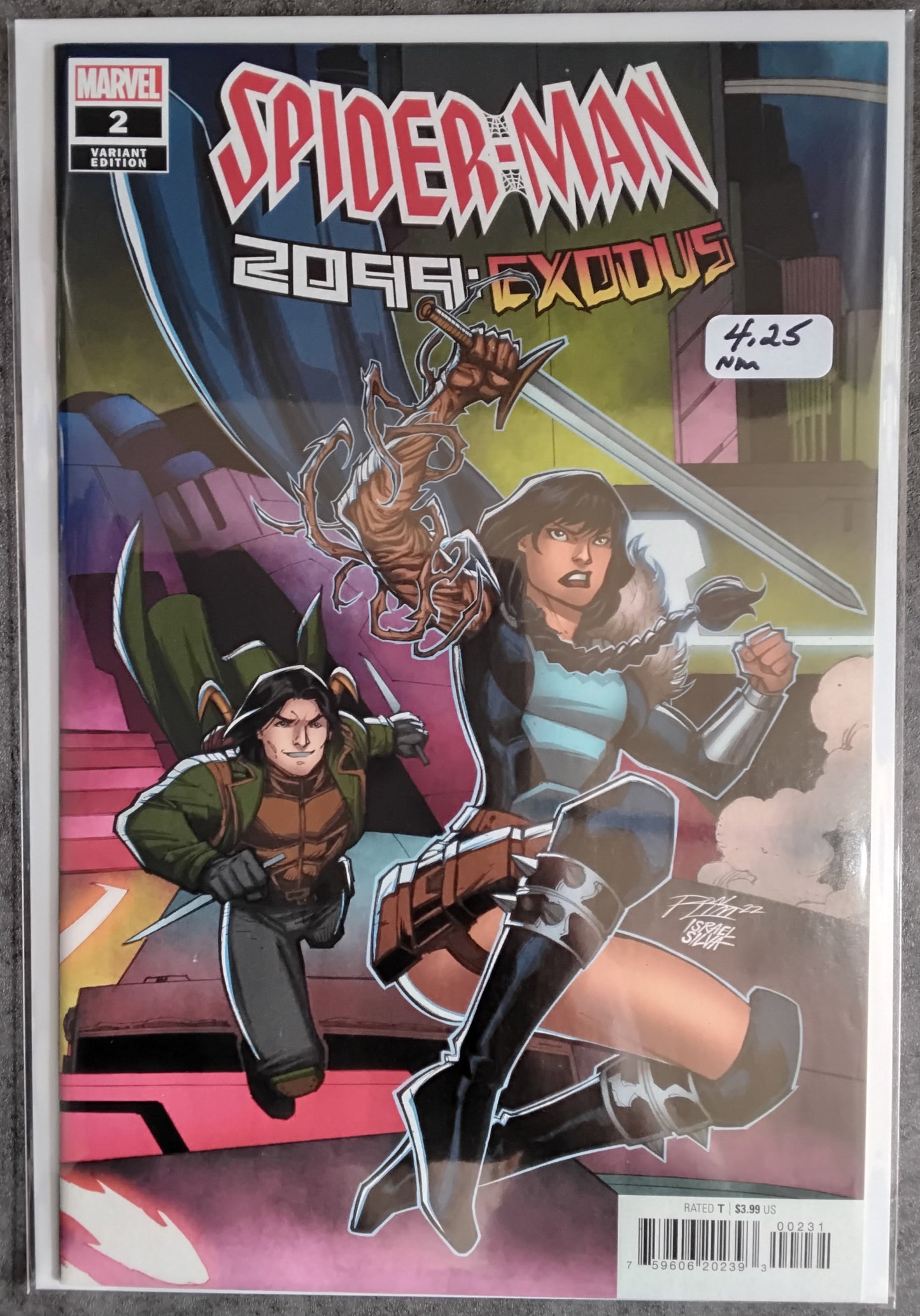 Spider-Man 2099: Exodus #2 Ron Lim Connecting Variant Cover