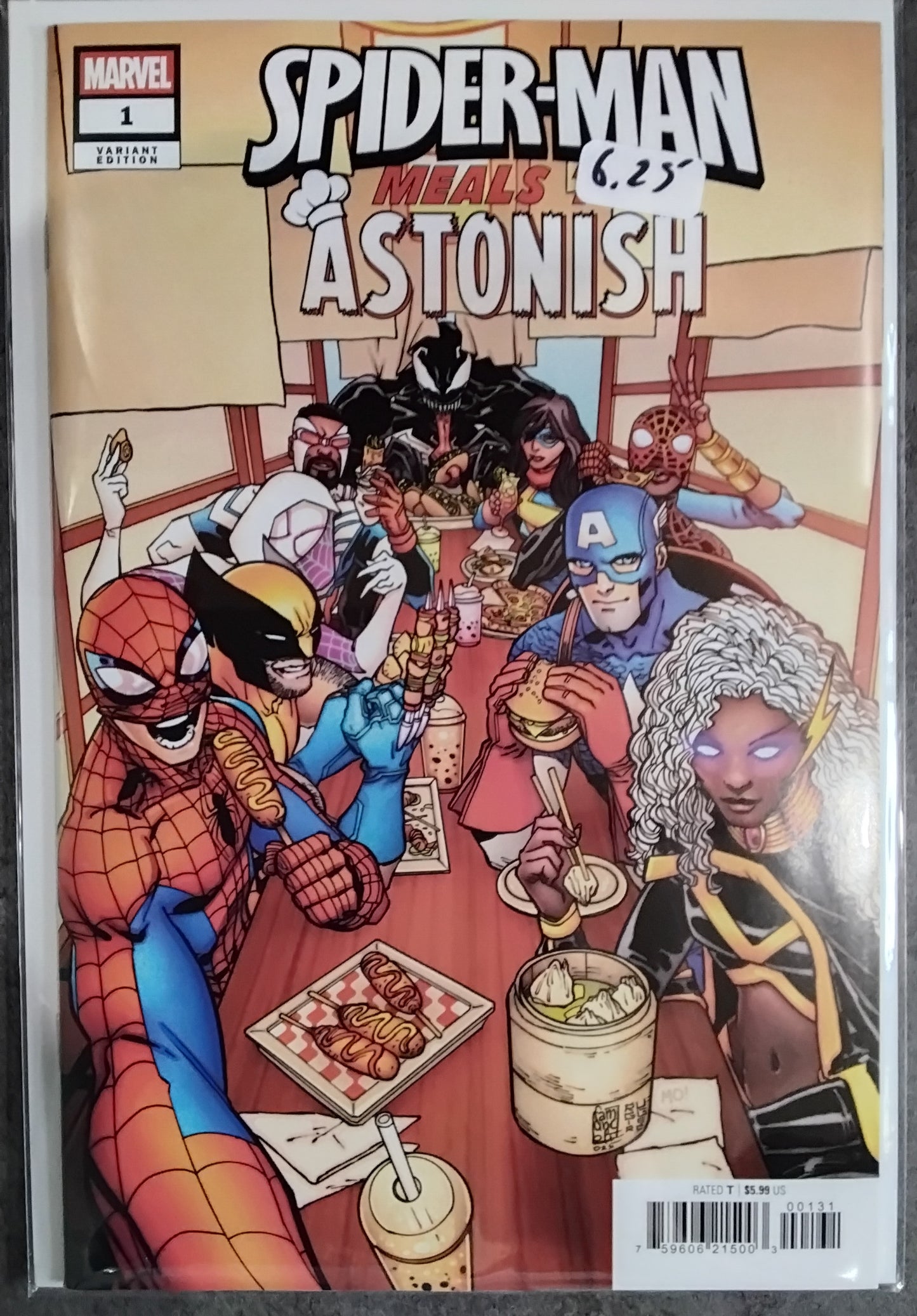 Spider-Man: Meals To Astonish #1 Giuseppe Camuncoli Variant Cover