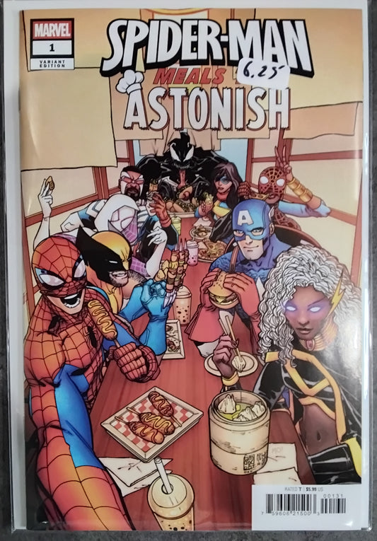 Spider-Man: Meals To Astonish #1 Giuseppe Camuncoli Variant Cover