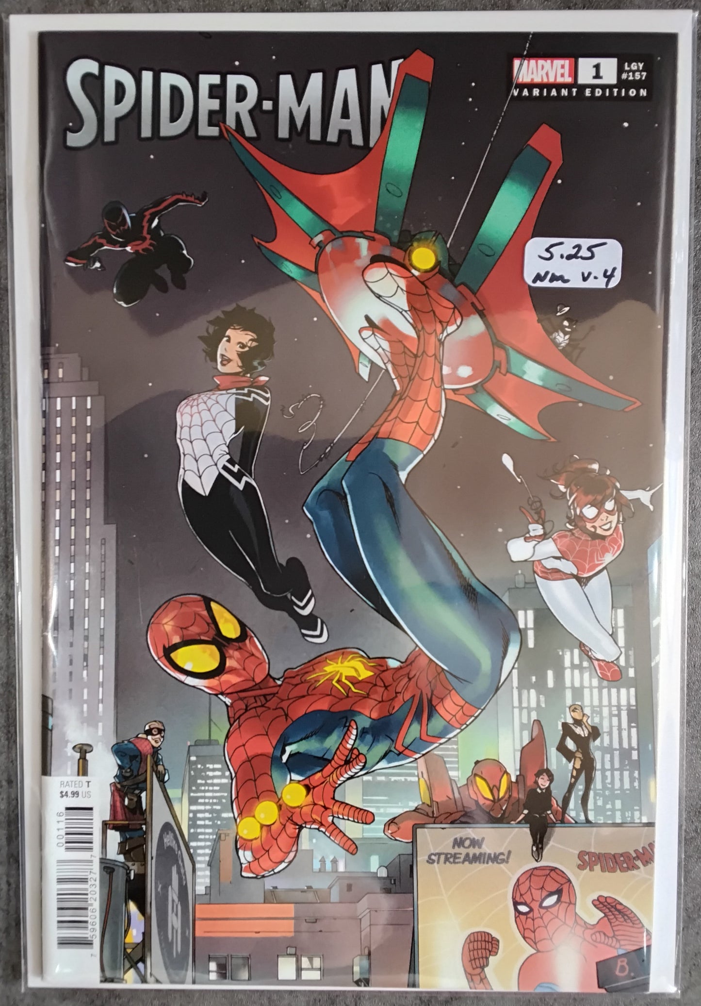Spider-Man Vol 4 #01 Bengal Variant Cover