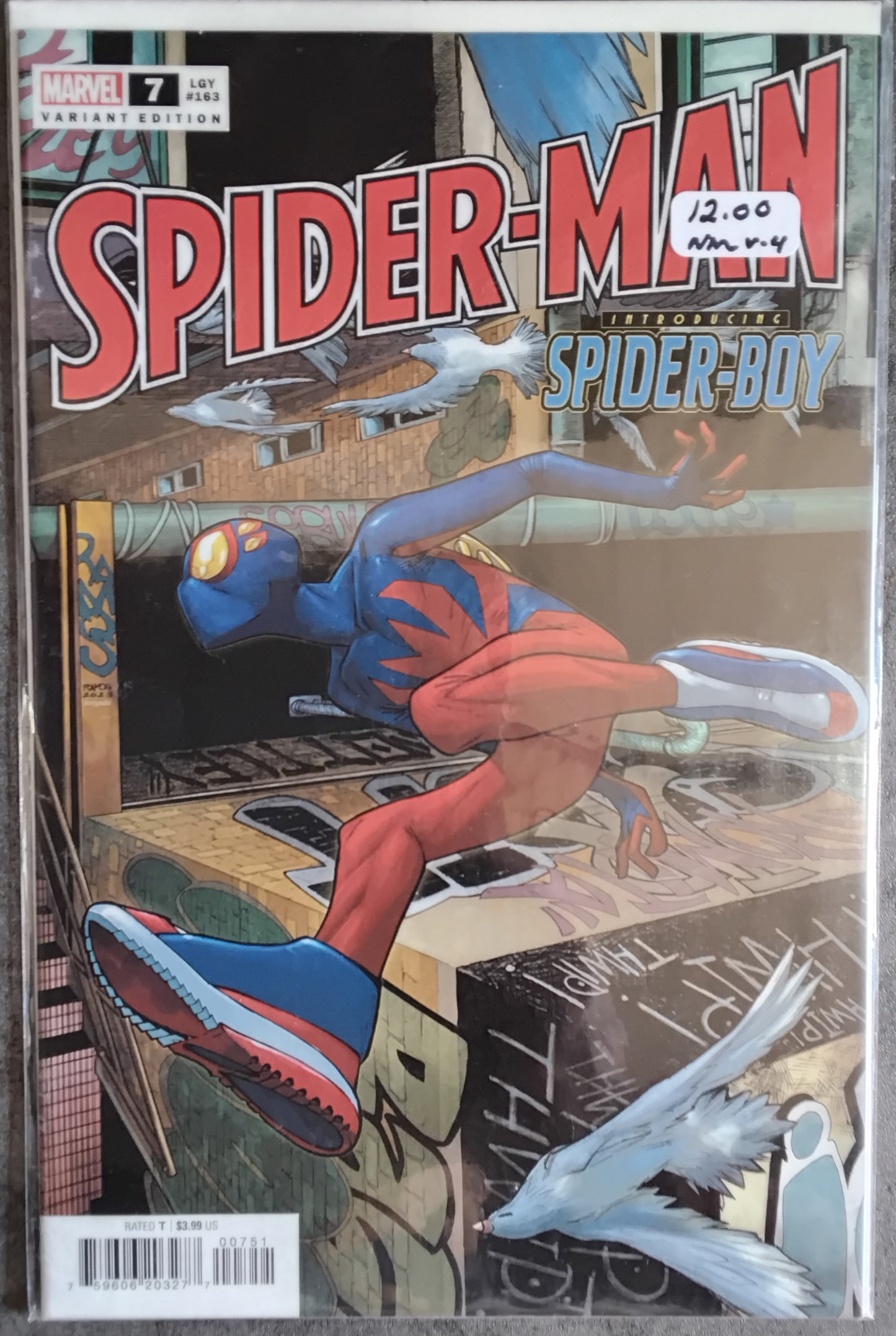 Spider-Man Vol 4 #07 Humberto Ramos Top Secret Spoiler Variant Cover