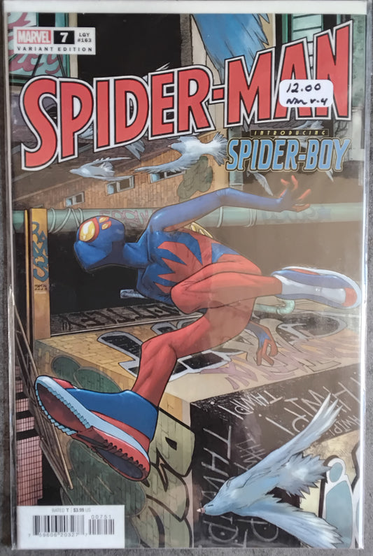 Spider-Man Vol 4 #07 Humberto Ramos Top Secret Spoiler Variant Cover