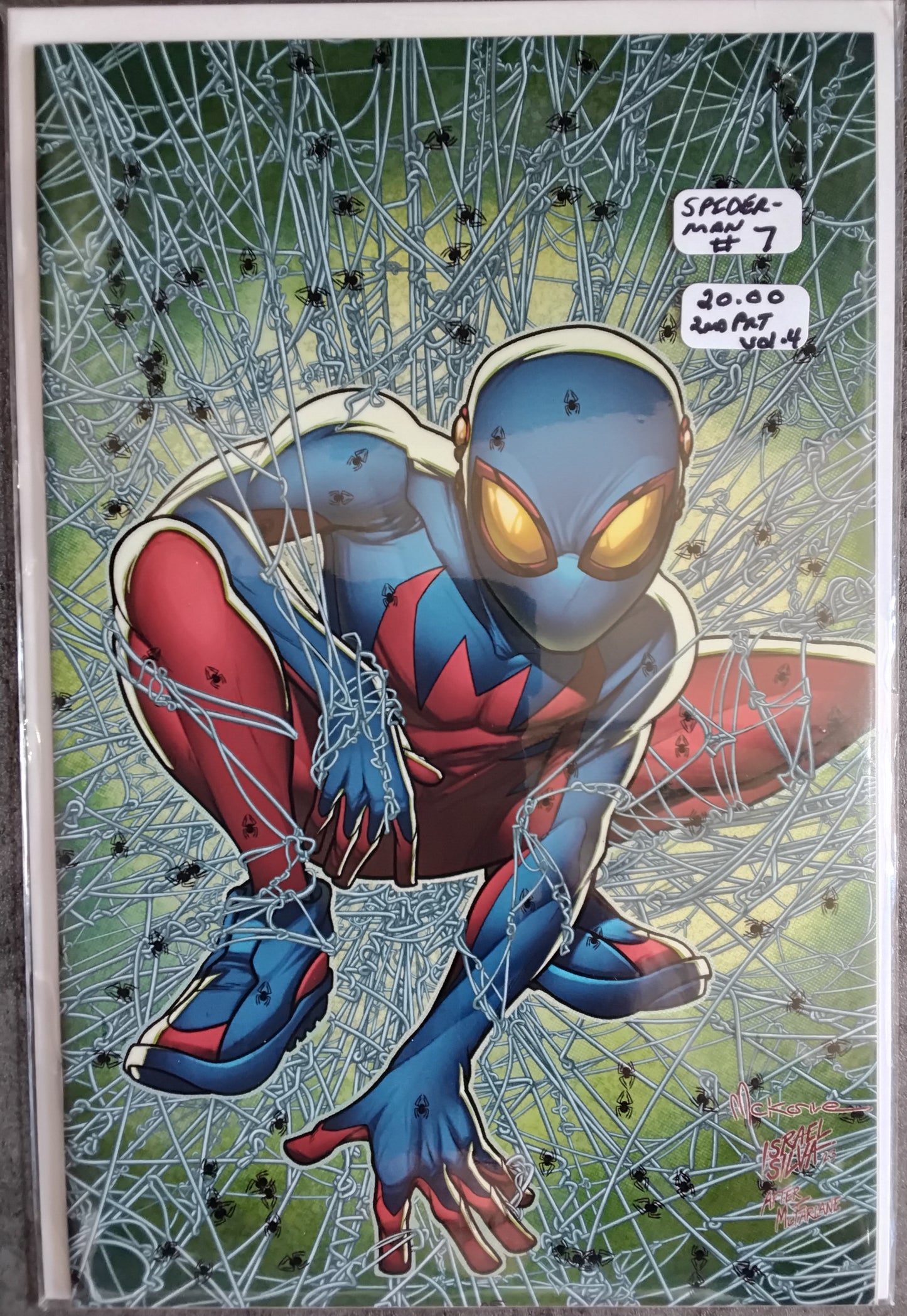 Spider-Man Vol 4 #07 Mike McKone Big Time Collectbles & #Epic Nation Collectibles Exclusive Variant Cover 2nd Print