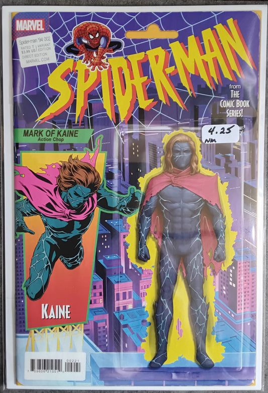 Spider-Man '94 #2 John Tyler Christopher Action Figure Variant Cover