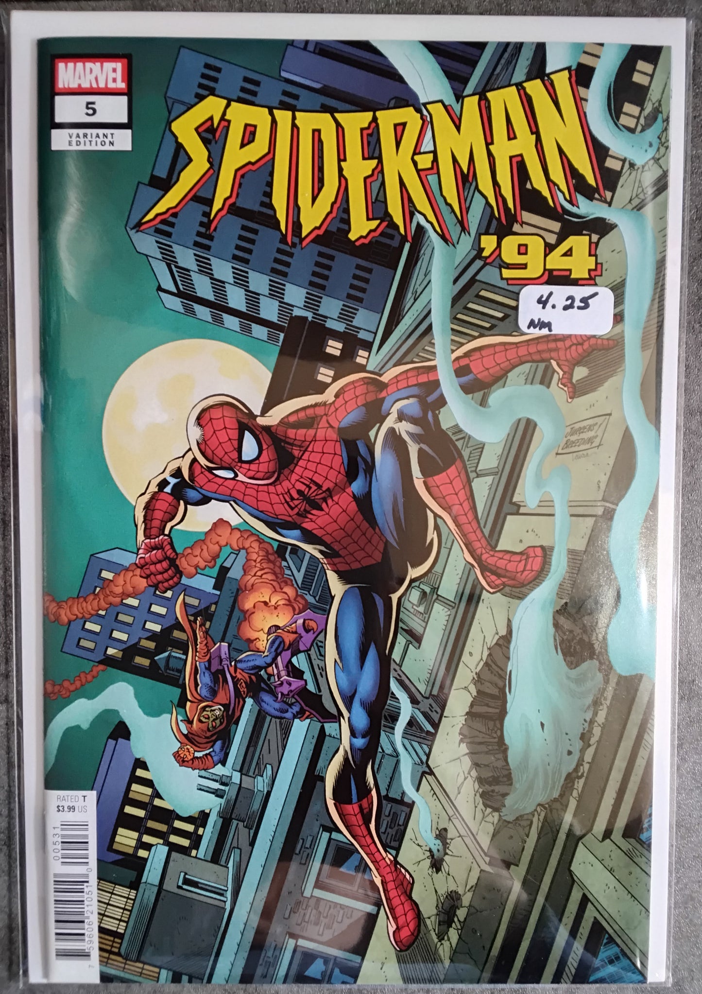 Spider-Man '94 #5 Dan Jurgens Variant Cover