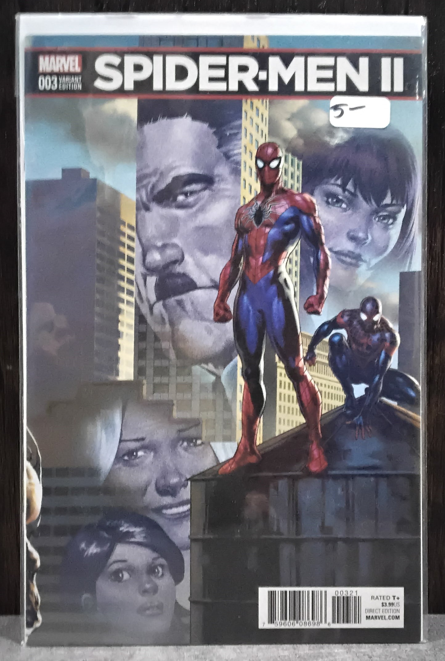 Spider-Men II #3 Jesus Saiz Connecting Variant Cover C