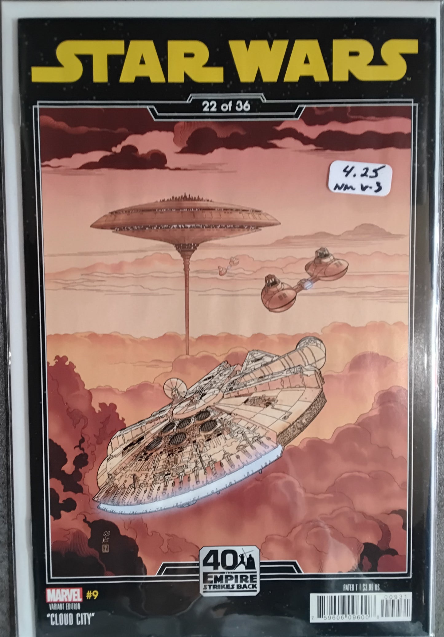 Star Wars Vol 3 #09 Chris Sprouse Empire Strikes Back Variant Cover