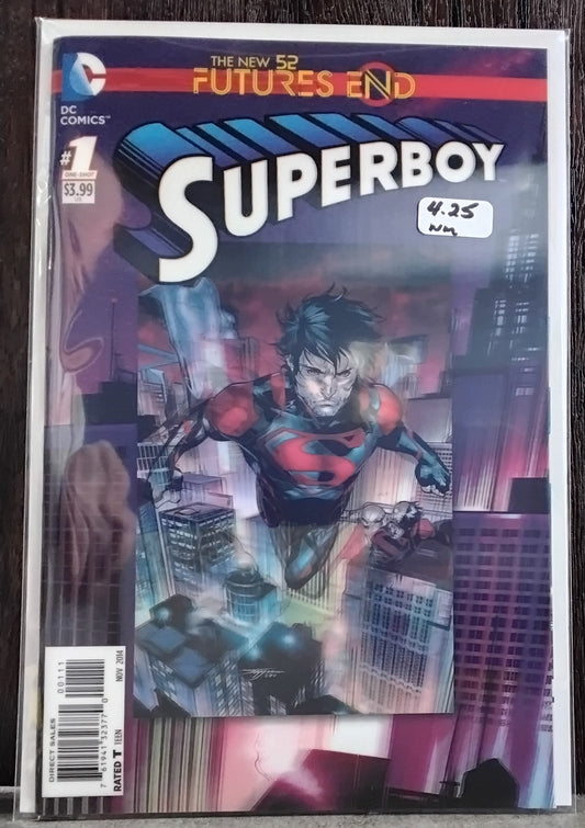 Superboy (New 52) Futures End #1 Lenticular Cover