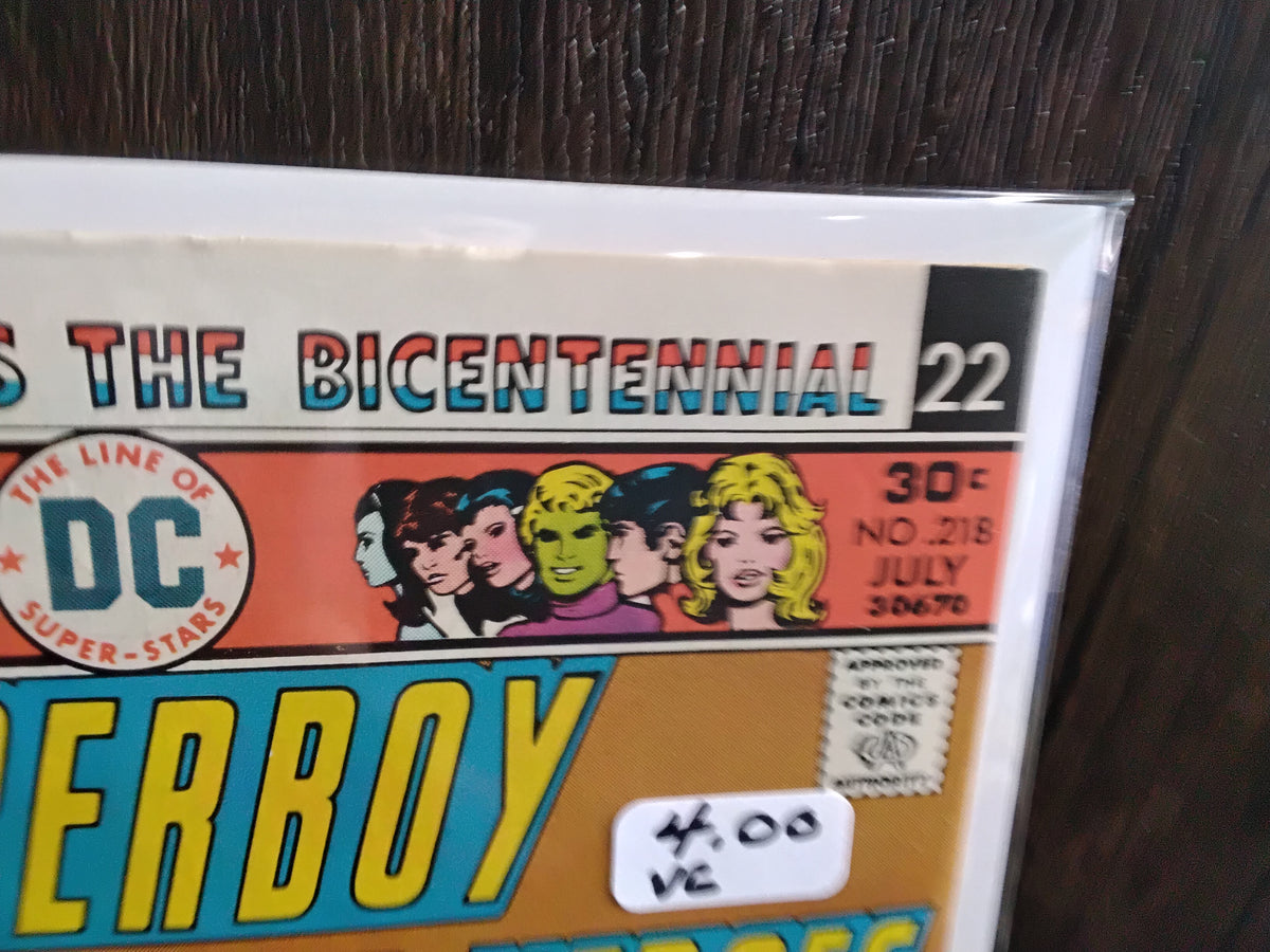 Superboy Vol. 1 #218 Newsstand Edition