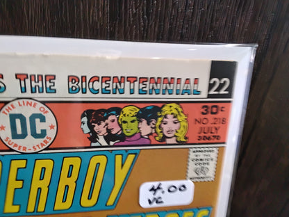Superboy Vol. 1 #218 Newsstand Edition