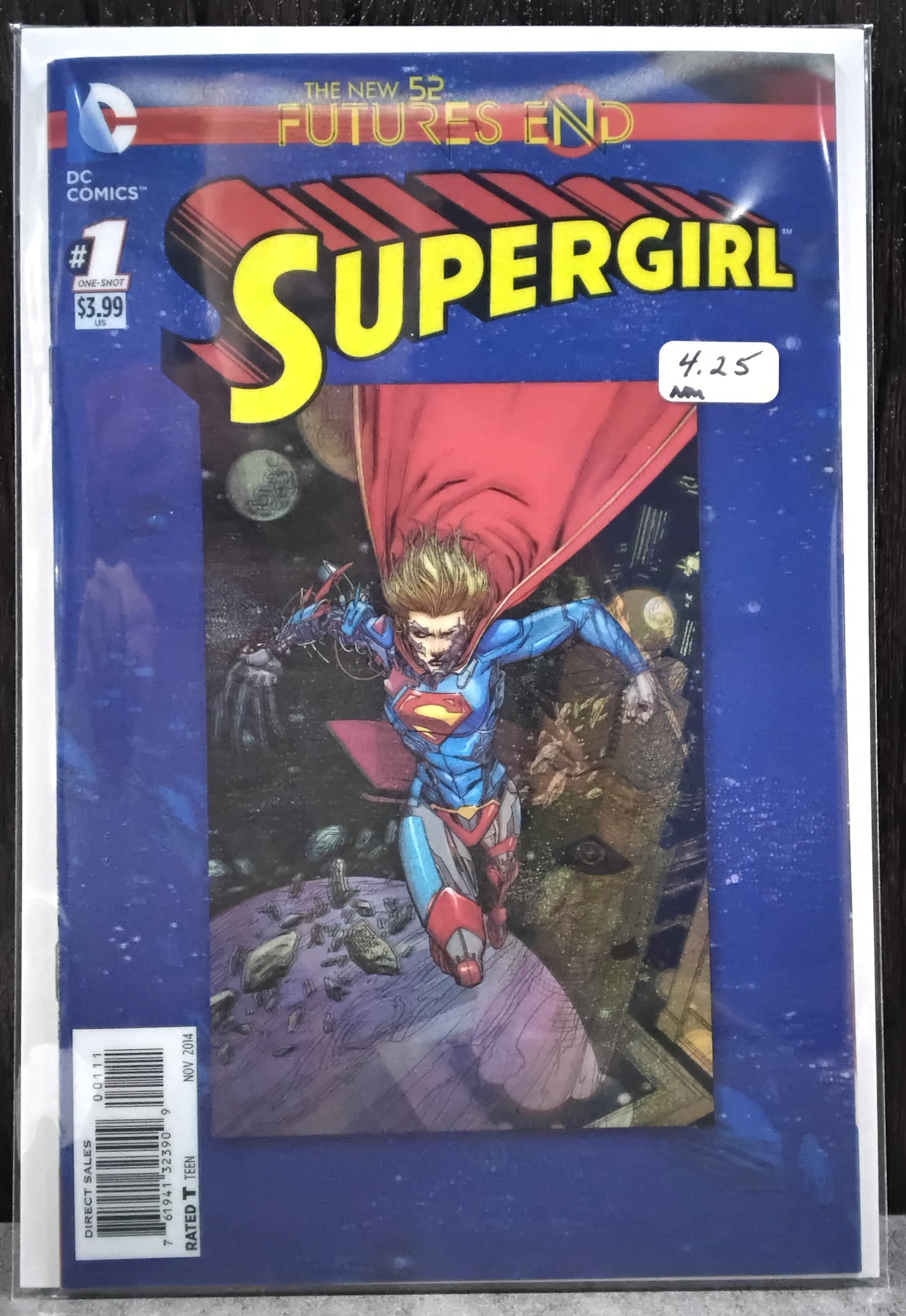 Supergirl (New 52) Futures End #1 Lenticular Cover