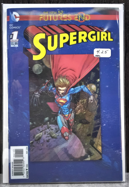 Supergirl (New 52) Futures End #1 Lenticular Cover