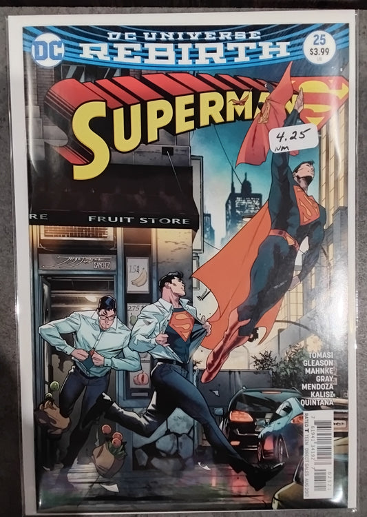 Superman (Rebirth) #25 Jorge Jimenez & Alejandro Sanchez Variant Cover