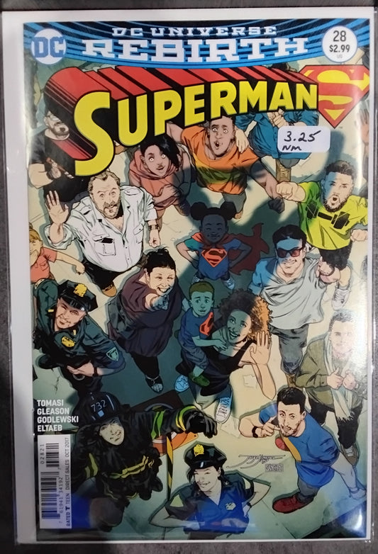 Superman (Rebirth) #28 Jorge Jimenez & Alejandro Sanchez Variant Cover