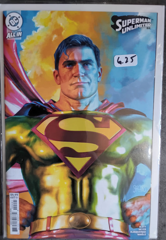 Superman Unlimited #04 Mark Spears Card Stock Variant Cover